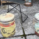 ペール缶のスツール PAIL