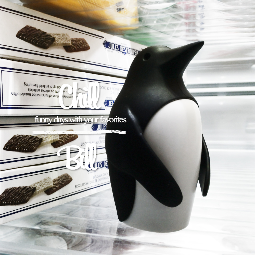 冷蔵庫の悪臭を取るペンギンポット CHILL BILL - Image