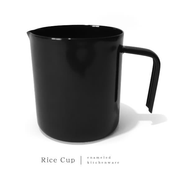 ホーローカップ・ブラック - Image