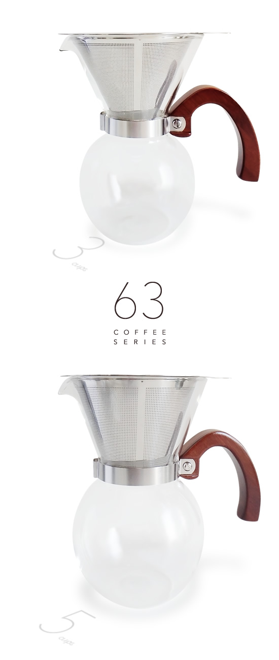 63（ロクサン）コーヒーメーカーセット - Image