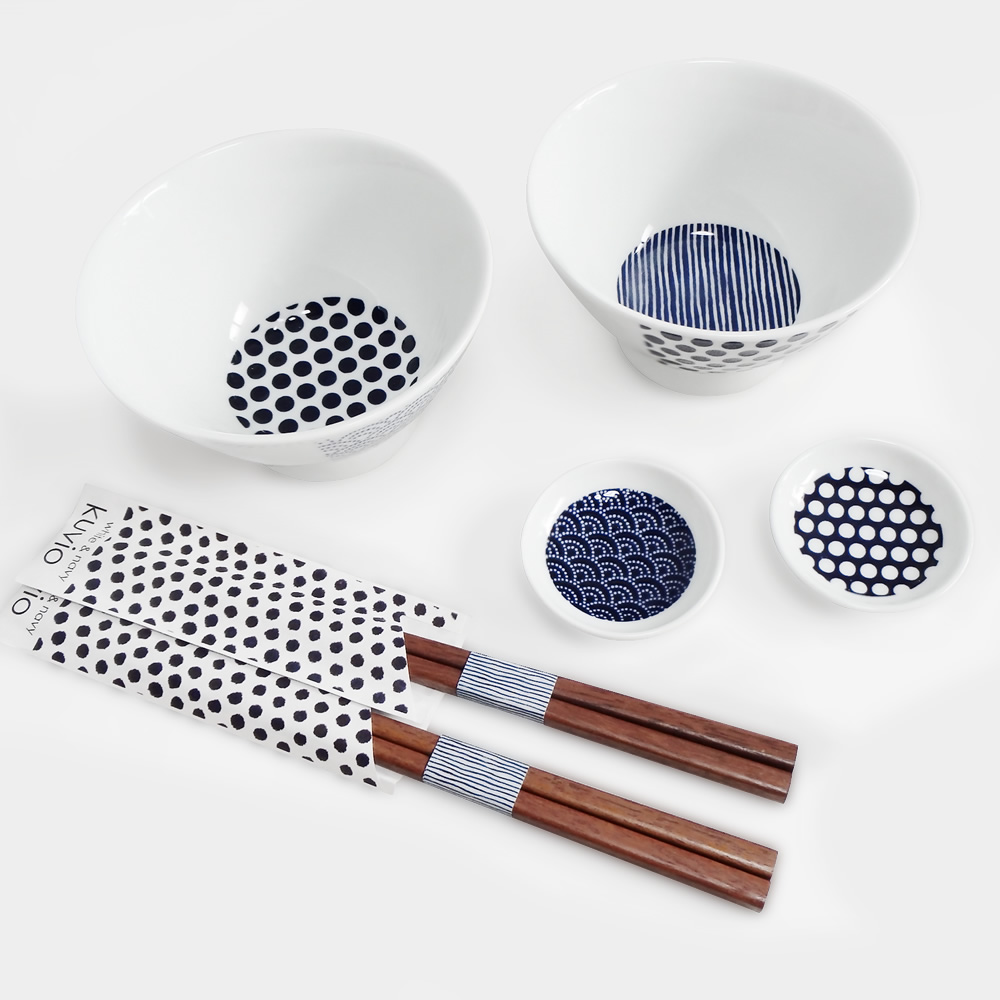 KUVIO お茶碗と豆皿のギフトセット - Image
