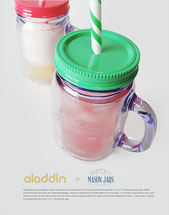 Aladdin＋Mason Jars リミテッドタンブラー - Image