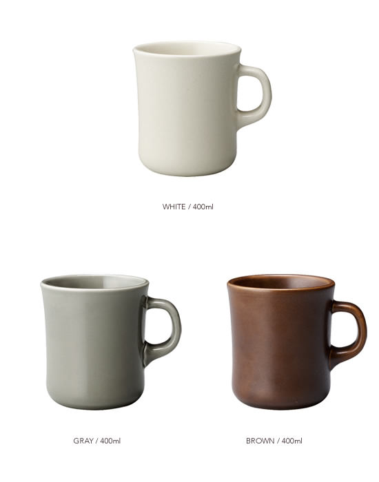 SLOW COFFEE STYLE 大きめのシンプルなマグカップ - Image