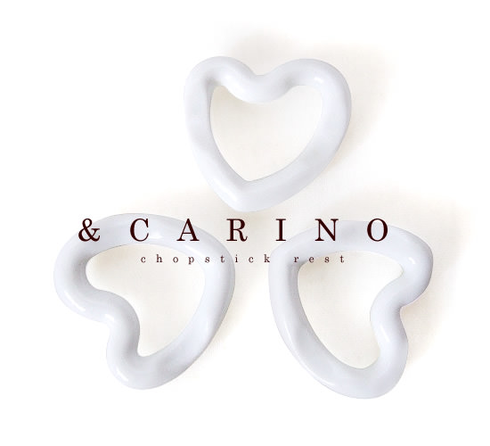 ＆CARINO ハートの箸置き - Image