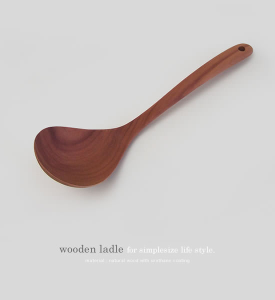 木のお玉 Wooden-Ladle - Image