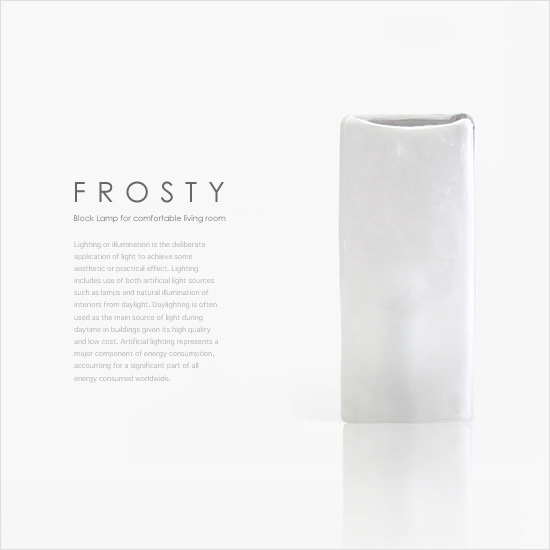 FROSTY ブロックランプ - Image