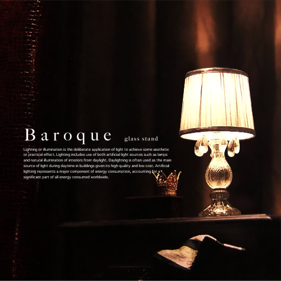 グラススタンドライト Baroque - Image