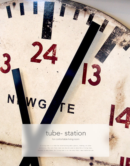NEW GATE Tube-Station Clock - Image