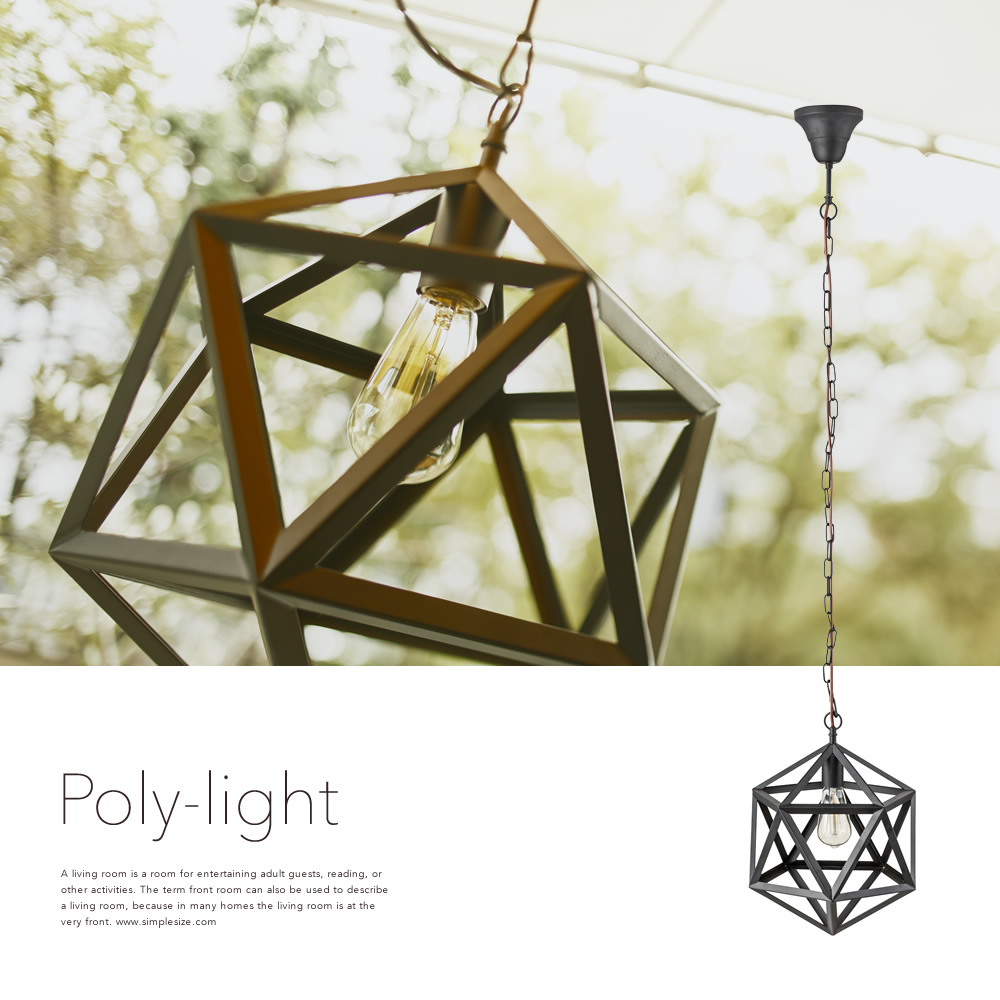 ペンダントライト POLY-LIGHT - Image