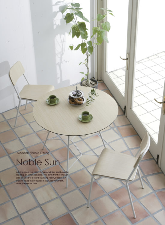 ダイニングテーブル＆チェア Noble-Sun - Image