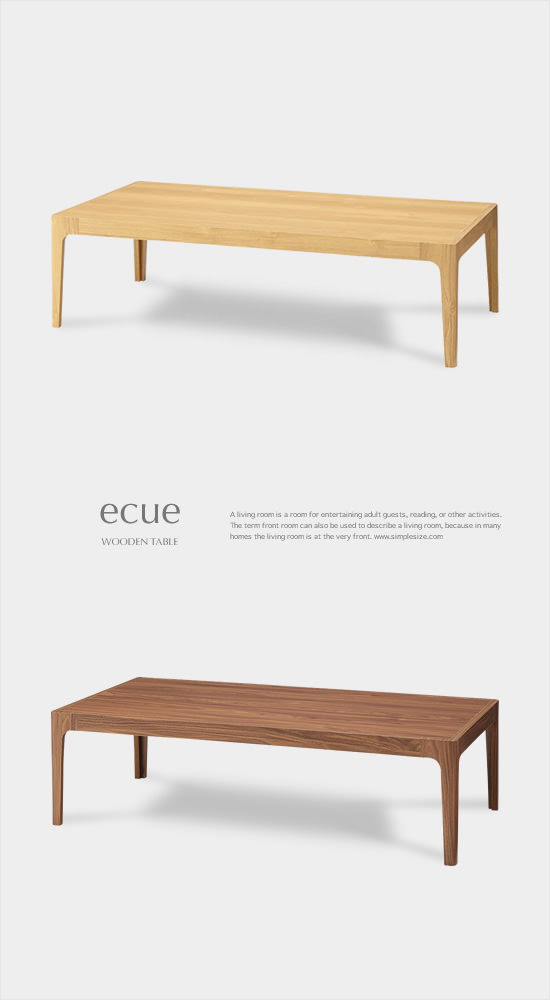ローテーブル ecue - Image