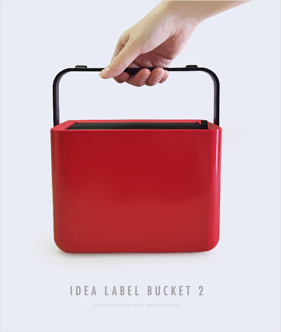 IDEA-LABEL セラミックファンヒーター バケット2 - Image