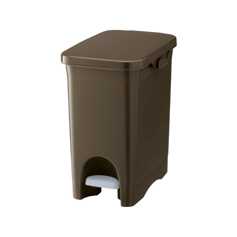 シンプルで程よい容量のゴミ箱 22L・プッシュペダルビン - Image