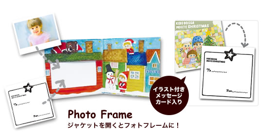 クリスマスを盛り上げるフォトフレームに変身!