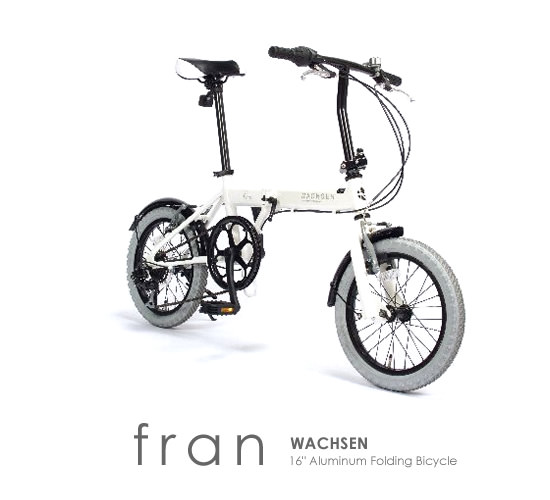 WACHSEN（ヴァクセン）16インチ折りたたみ自転車 FRAN - Image