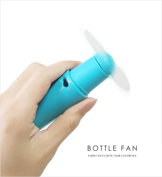BOTTLE FAN（携帯扇風機） - Image