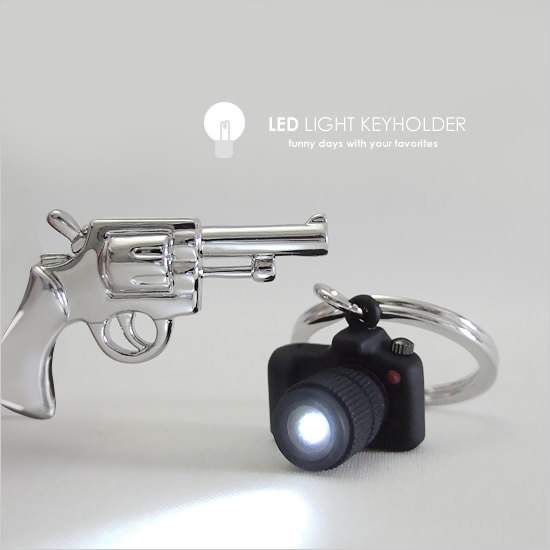 LEDライトキーホルダー - Image