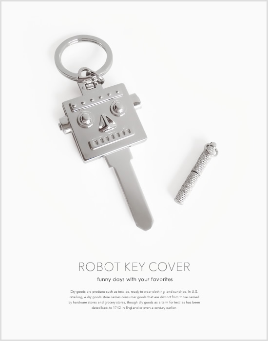 メタルキーカバー ROBOT - Image