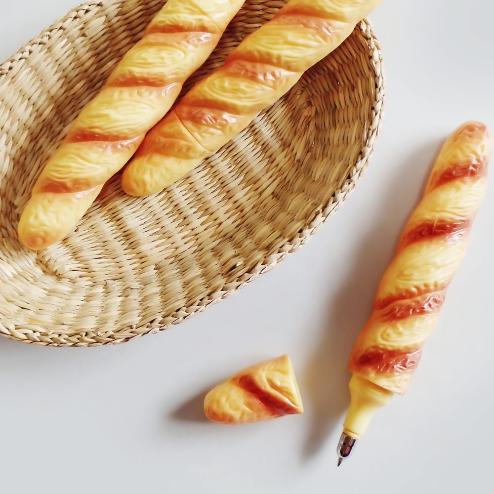 フランスパンの形のボールペン - Image