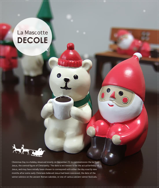 DECOLE 【concombre コンコンブル】まったりクリスマス・体育座り - Image