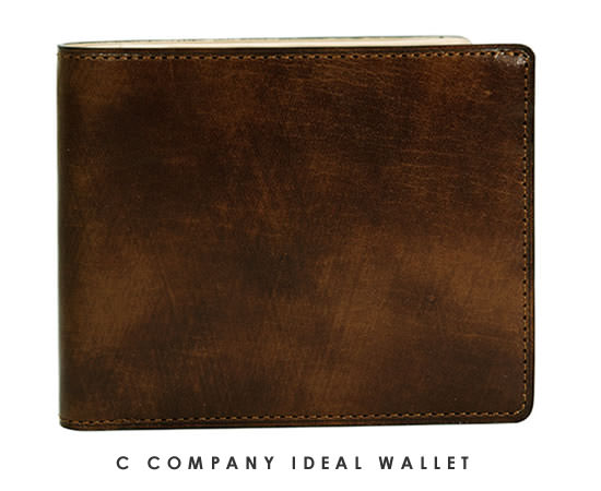 C COMPANY IDEAL（イデアル）二ツ折財布 - Image