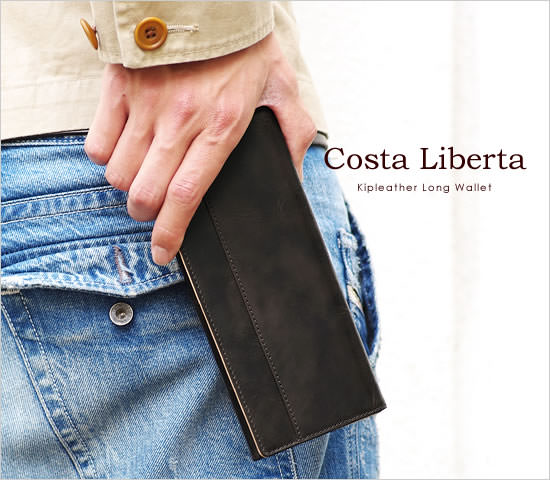 Costa Liberta キップレザーロングウォレット - Image