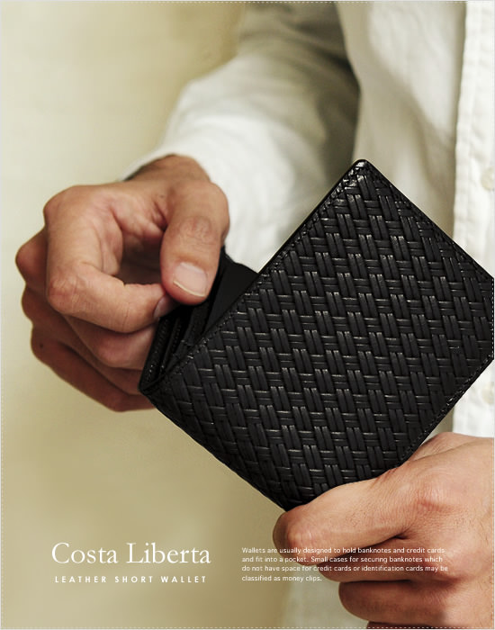 コスタリベルタ スクエア二つ折り財布 CL010 - Image